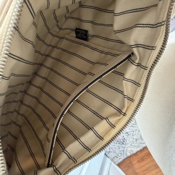 rag & bone | sling leather crossbody in cream with stitched dotsr5 - Picture 12 of 14